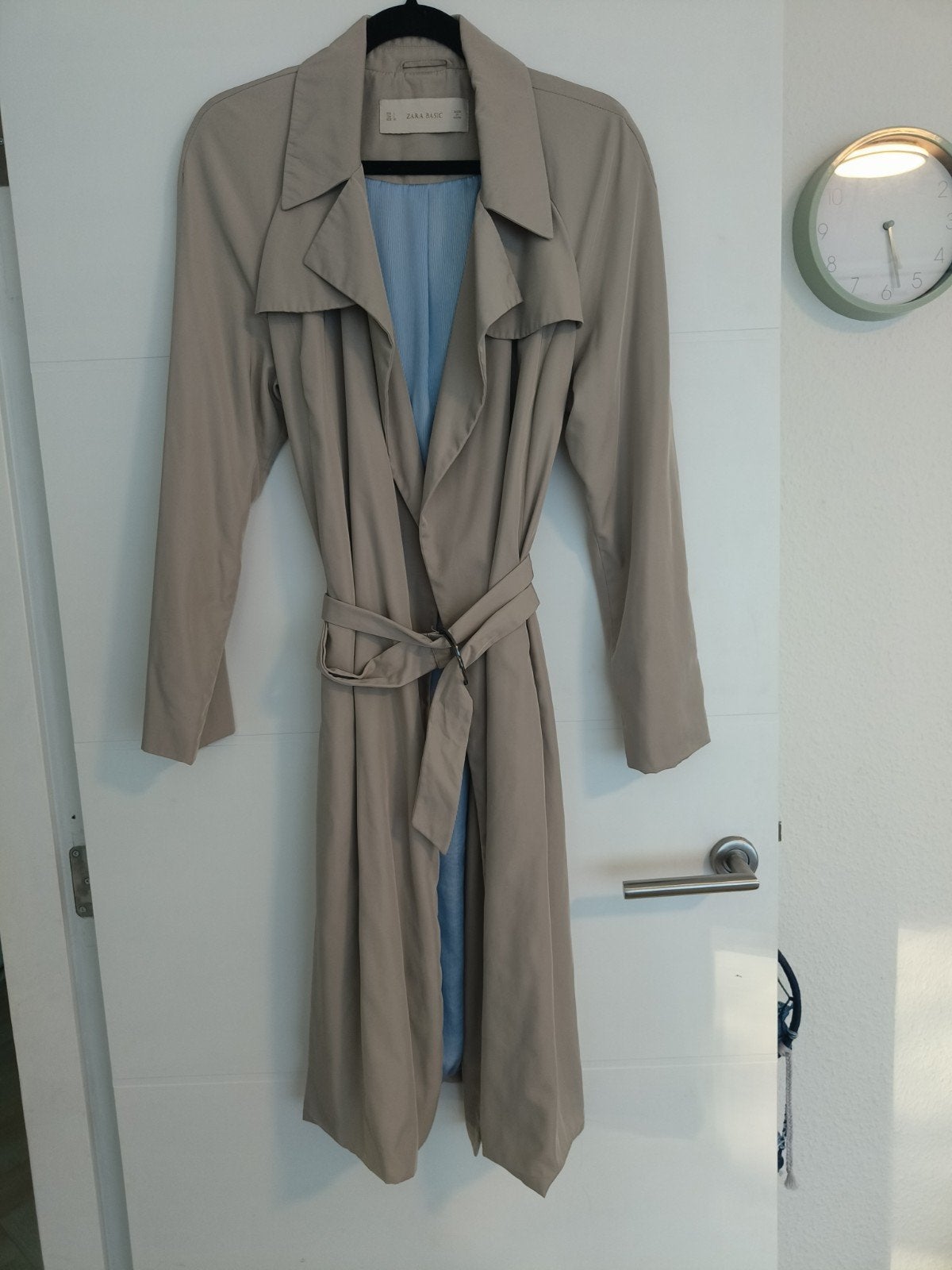 Zara Soft Trenchcoat Maat L, Kleding | Dames, Maat 38/40 (M), Ophalen of Verzenden, Zo goed als nieuw, Zara