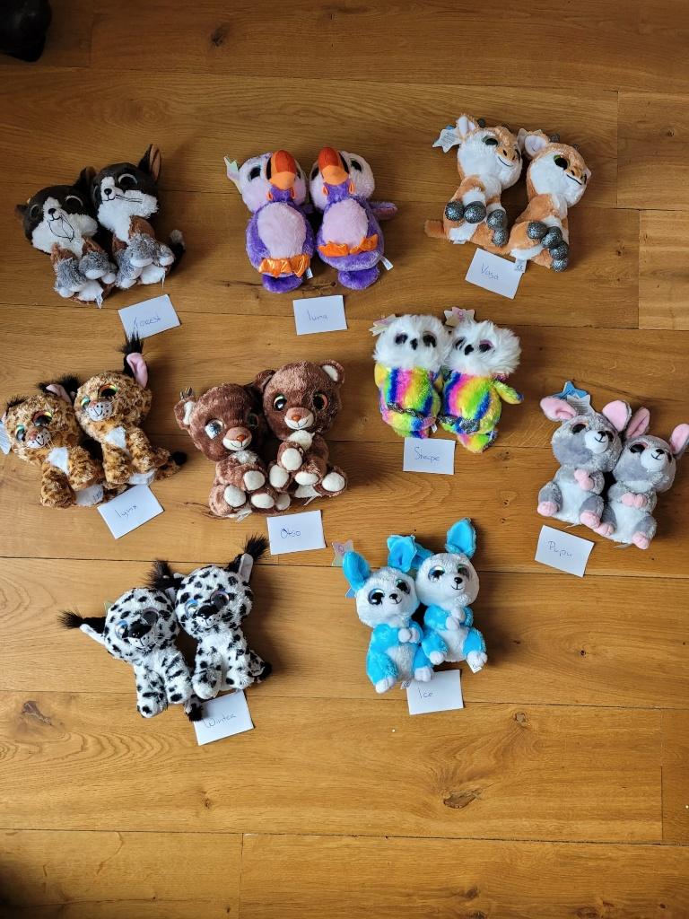 Lumo stars knuffels pluche NIEUW (veel verschillende), Ophalen of Verzenden, Nieuw, Overige typen