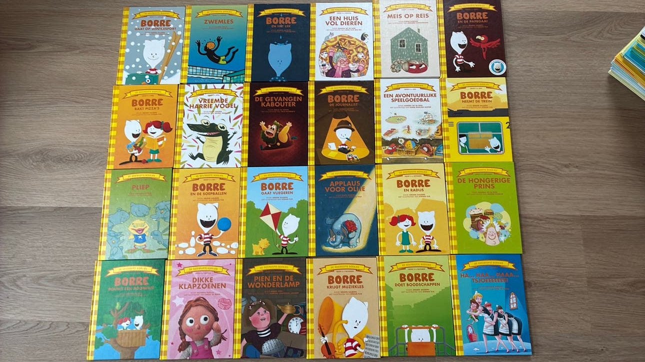 Borre groep 3 (compleet), Boeken, Ophalen of Verzenden, Gelezen, Fictie algemeen