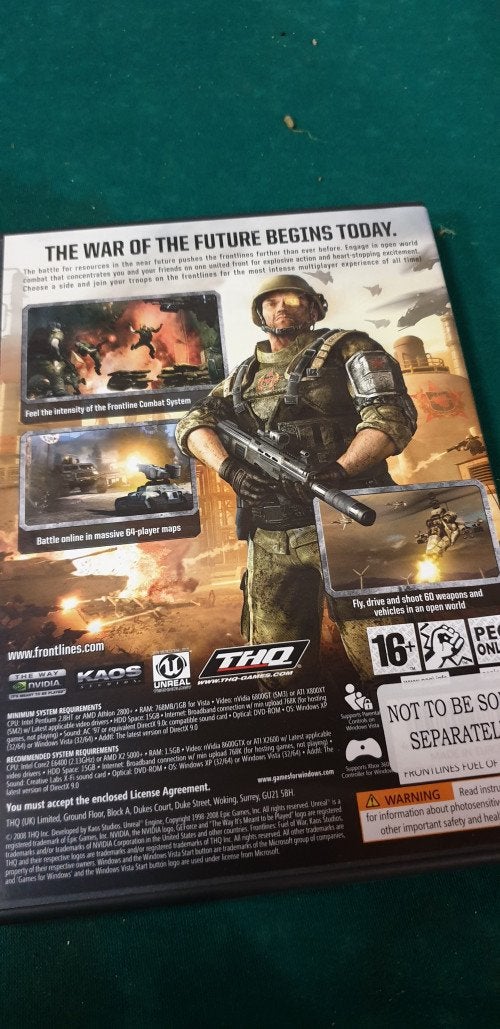 games  frontline15+, Ophalen of Verzenden, 'T Olde Gre-j, Info@toldegrej.nl, Endepoelstraat 20f Didam