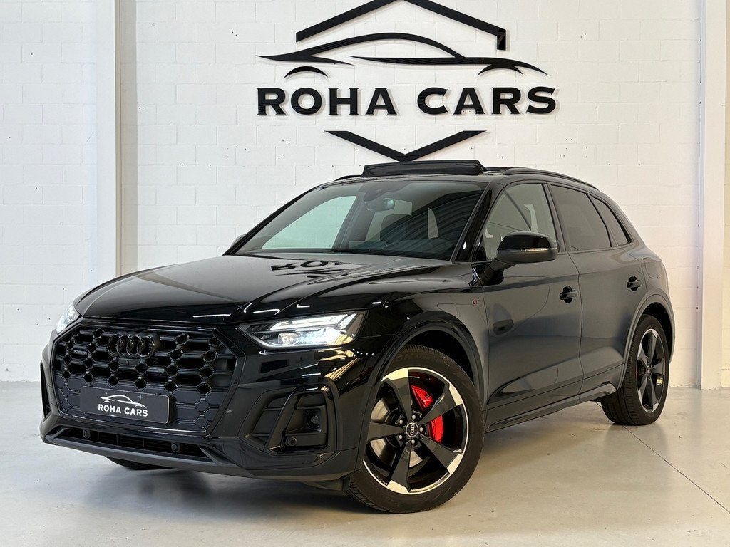 Audi Q5 55 TFSI e 3x S-line, Pano, 3D cam, Sfeerlicht, Automaat, Automatische klimaatregeling, 136 pk, Gebruikt