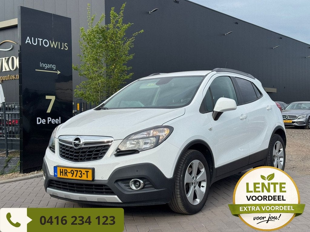 Opel Mokka 1.4 T Edition|AIRCO|LM-VELG|NL AUTO|APK 2027, Voorwielaandrijving, Stof, Gebruikt, 4 cilinders