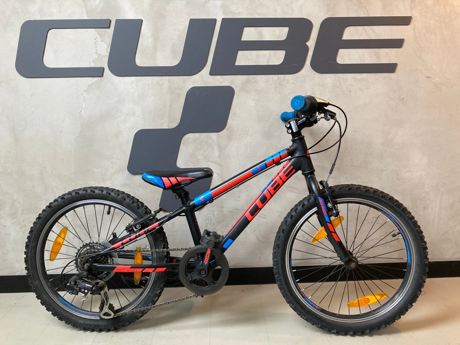 Cube 200 kids race series kinderfiets 20” fiets 20 inch mtb, Ophalen, Gebruikt, Velgrem, Cube