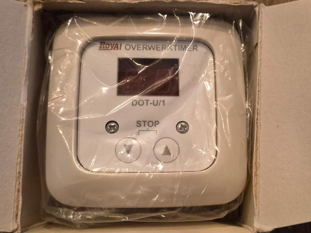 Royal DOT-U/1 Overwerktimer Universele Timer NIEUW, Doe-het-zelf en Verbouw, Elektra en Kabels, Nieuw, Ophalen of Verzenden