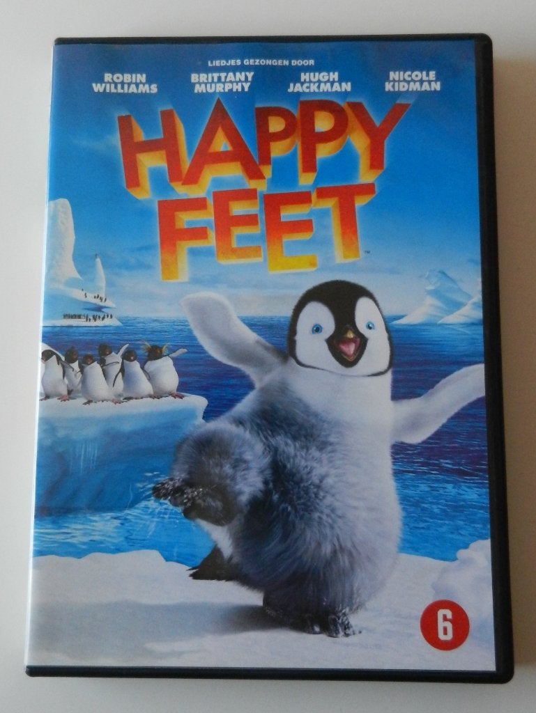 Happy Feet DVD, Avontuur, Ophalen of Verzenden, Zo goed als nieuw, Vanaf 6 jaar
