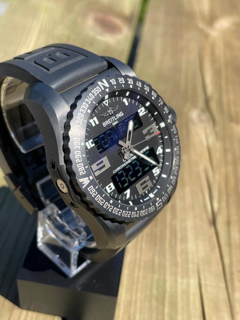 Breitling Cockpit B50 Night Mission, Sieraden, Tassen en Uiterlijk, Horloges | Heren, Ophalen, Zo goed als nieuw, Breitling