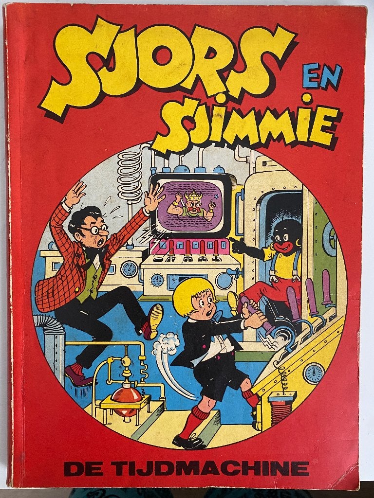 Sjors en Sjimmie De Tijdmachine, Eén stripboek, Ophalen of Verzenden, Gelezen