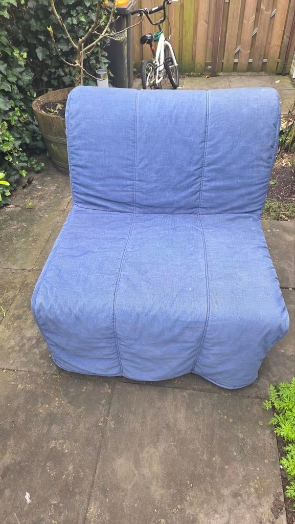 Ikea Lycksele Lovas slaapstoel, Huis en Inrichting, Ophalen, 90 cm, Tweepersoons, Gebruikt