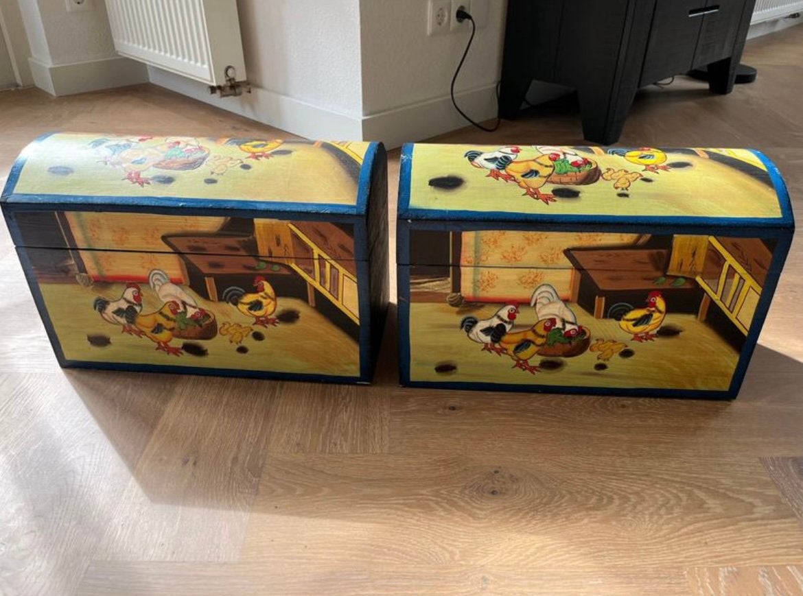 Kistjes boerderij voor speelgoed of cadeau, Ophalen, Zo goed als nieuw, 50 tot 100 cm, Minder dan 50 cm