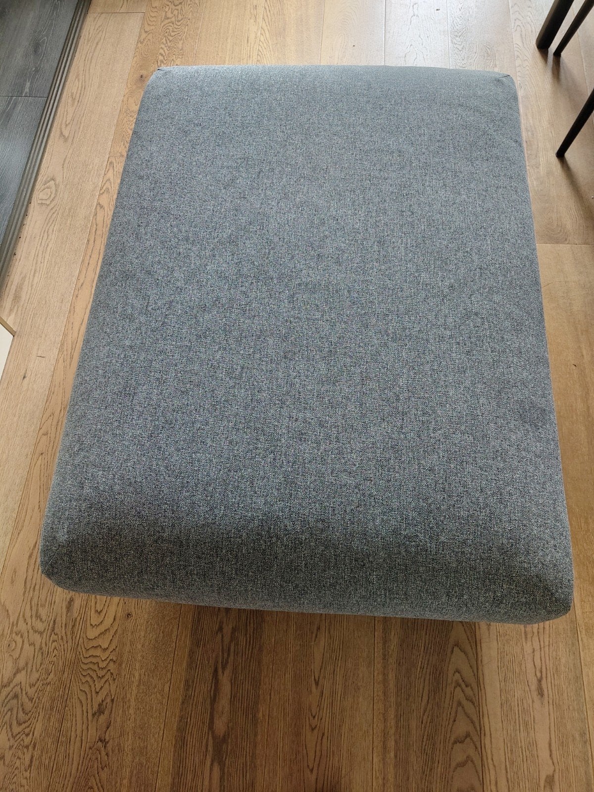 IKEA VIMLE Voetenbank met bergruimte, Gunnared middeng, Ophalen, Gebruikt, Modern, Scandinavisch, 75 tot 100 cm