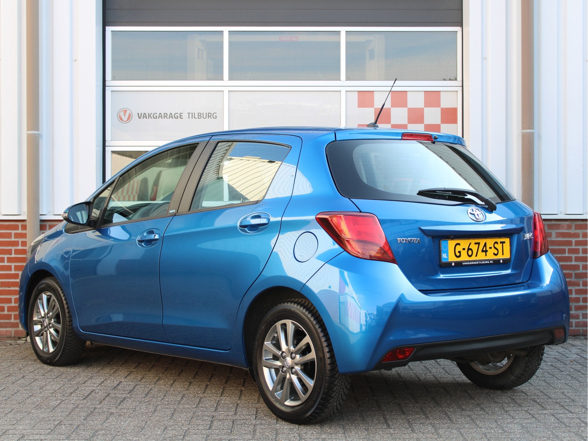 Toyota Yaris 1.0 VVT-i Aspiration Edition S /15'LM/AIRCO/Cam, Auto's, Stof, Euro 6, Blauw, USB