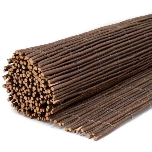 Wilgenteenmat 180 x 300 cm € 42,80 per stuk, Tuin en Terras, Ophalen, 250 cm of meer, Palen, Hardhout