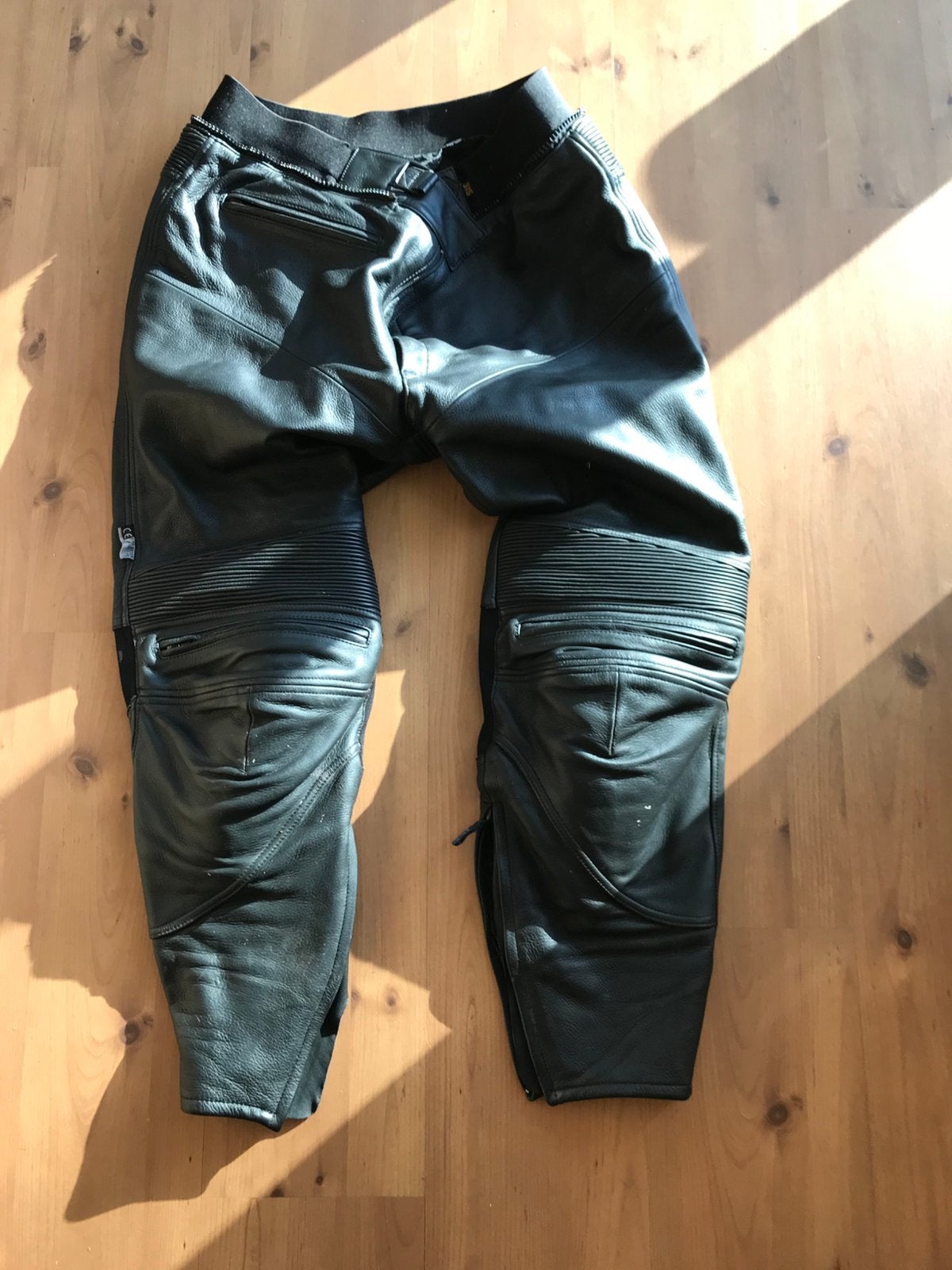 Leren motorbroek heren, Ophalen of Verzenden, Tweedehands, Heren, Broek | textiel