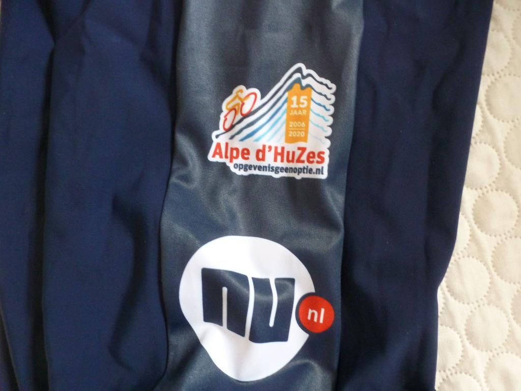 2=1 ALPE D'HUZES sportlegging 2x blauw L -GRATIS zend, Maat 52/54 (L), Nieuw, Algemeen, Verzenden