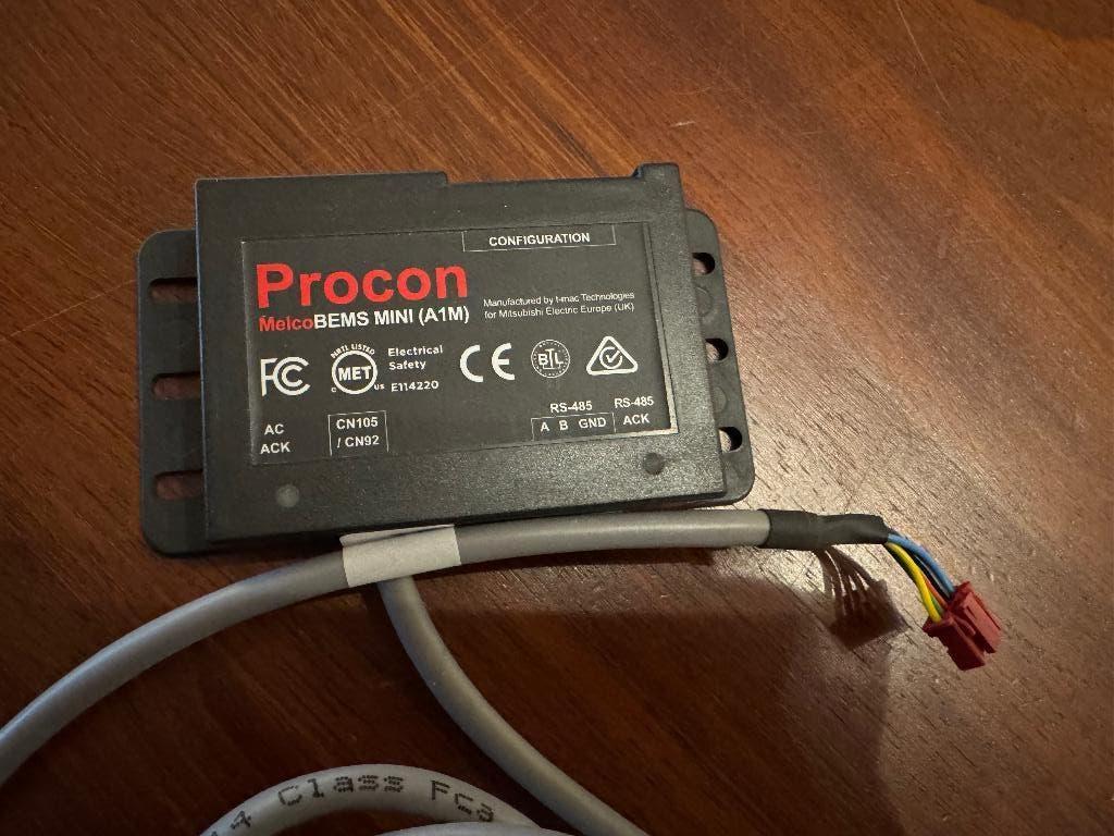 Procon MelcoBEMS MINI (A1M) voor Mitsubishi Ecodan, Minder dan 30 cm, Verzenden, Overige typen, Minder dan 60 cm