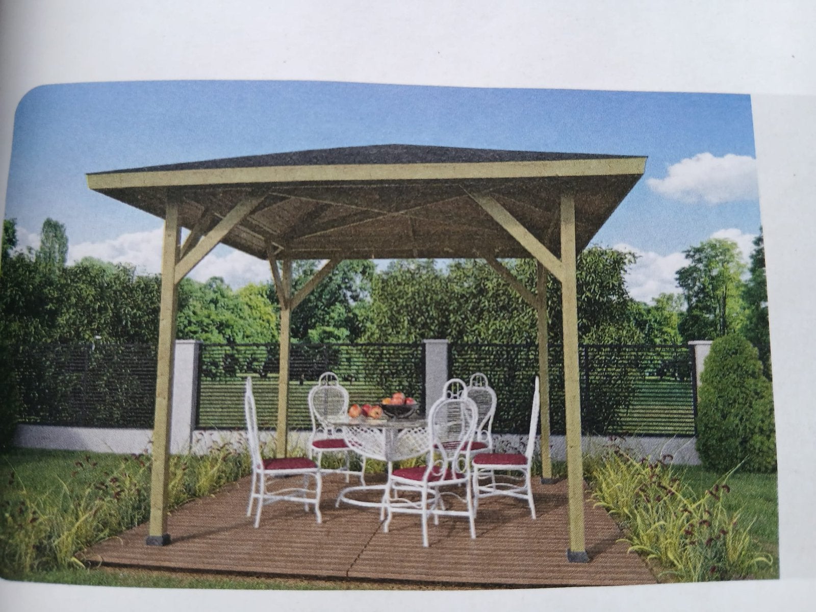 Prieel, Tuin en Terras, Ophalen, Nieuw, Minder dan 5 meter, Paviljoen