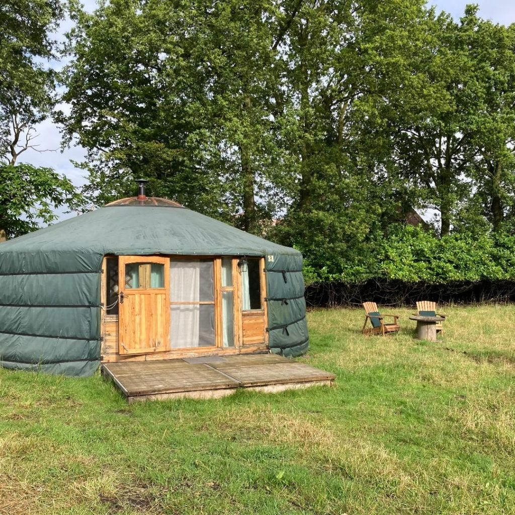 6-muurs yurt, Ophalen, Gebruikt, Tot en met 4