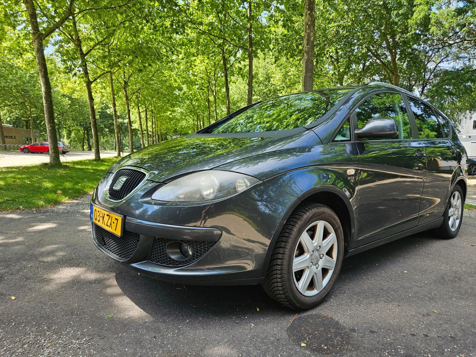 Seat Altea XL 2009 Grijs automaat handel/export, Auto's, Stof, 4 cilinders, Grijs, 149 pk