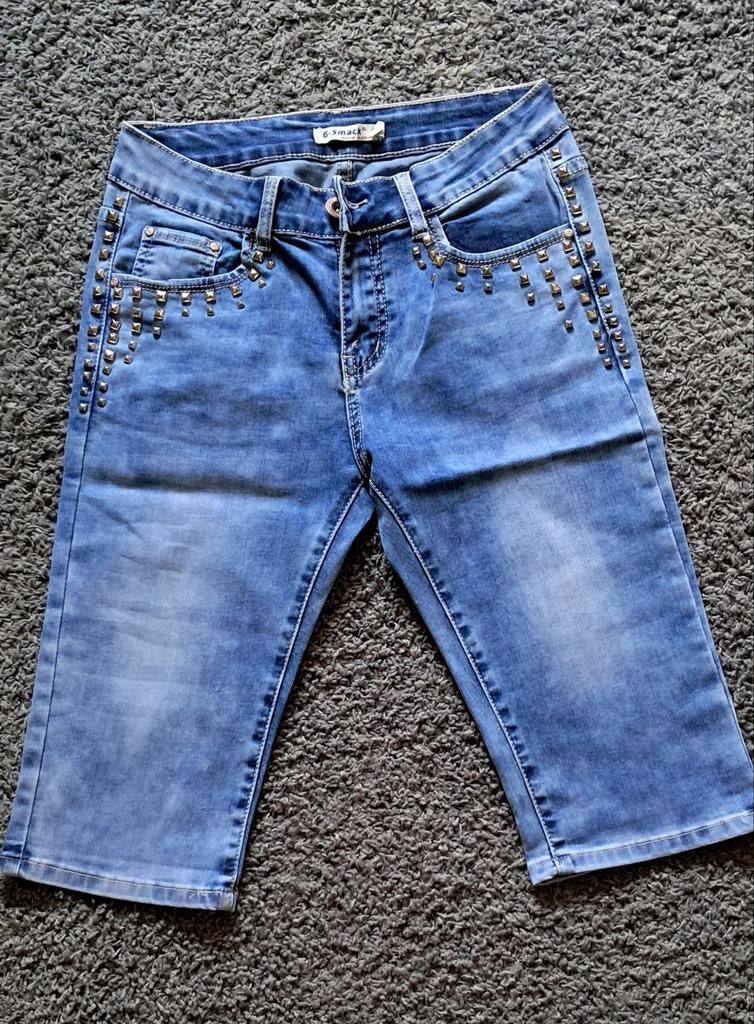Capri jeans., Ophalen of Verzenden, Zo goed als nieuw, Blauw, W33 - W34 (confectie 48/50)