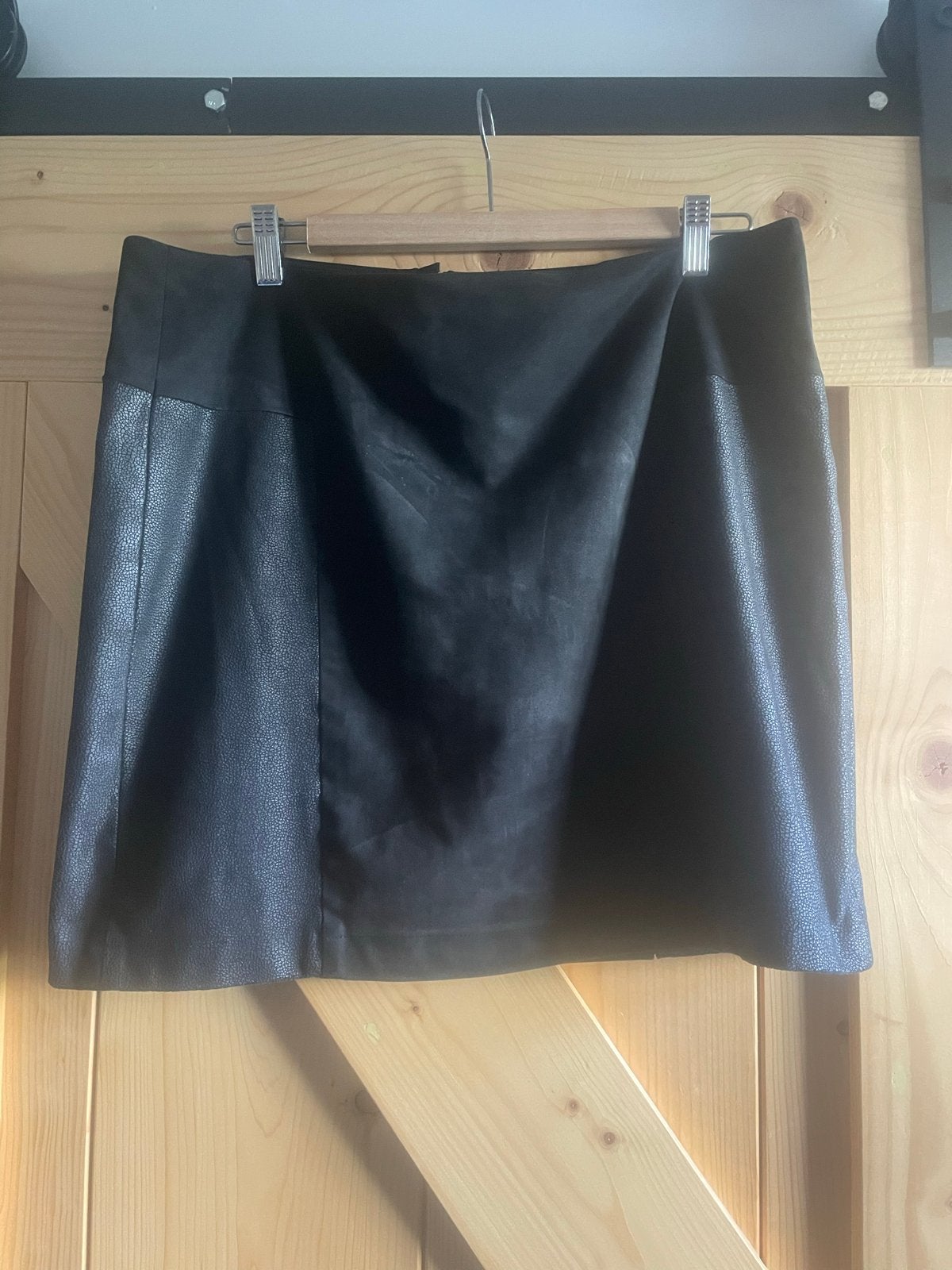 Esprit rok maat 40 suède look, Maat 38/40 (M), Zwart, Ophalen of Verzenden, Gedragen