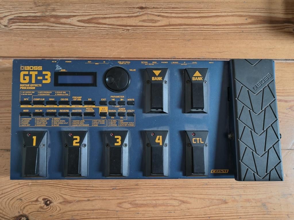 Boss GT-3 MultiFX, Muziek en Instrumenten, Effecten, Gebruikt, Multi-effect, Ophalen of Verzenden