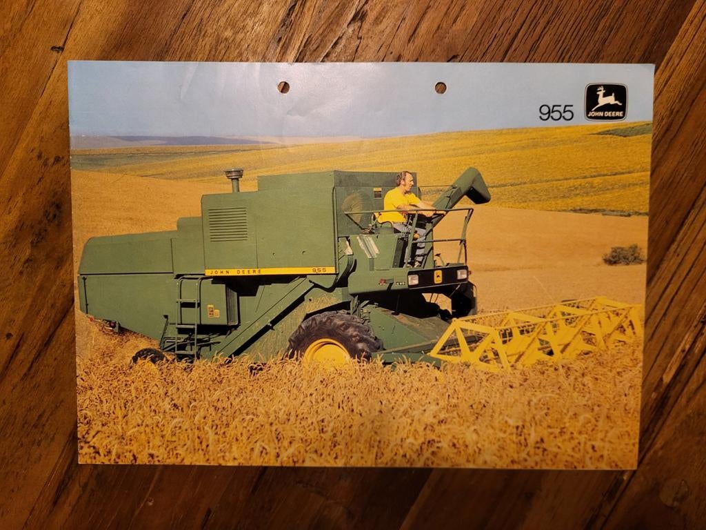 tractor folder John Deere 955 combine, Ophalen of Verzenden, Zo goed als nieuw
