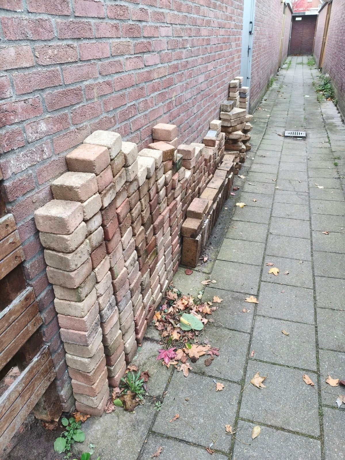 Gebruikte bakstenen voor tuin of bestrating, Ophalen, Gebruikt, Bakstenen