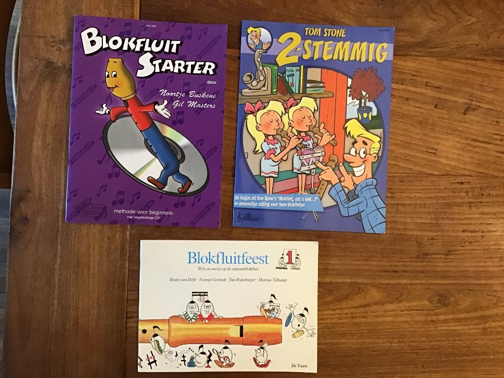 Leer blokfluiten, Klassiek, Les of Cursus, Ophalen of Verzenden, Zo goed als nieuw