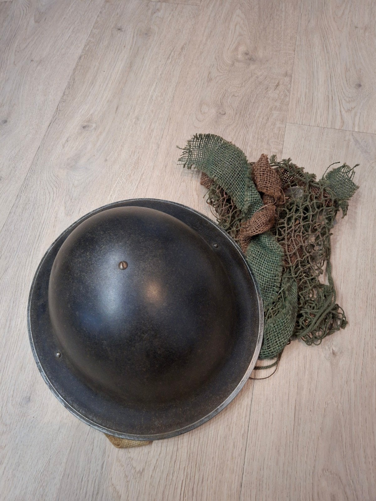 Britse ww2 helm, Verzamelen, Ophalen of Verzenden, Landmacht, Engeland, Helm of Baret