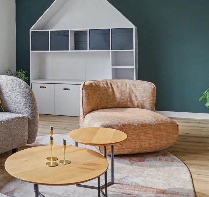 Retro fauteuil / stoel, Ophalen, Zo goed als nieuw