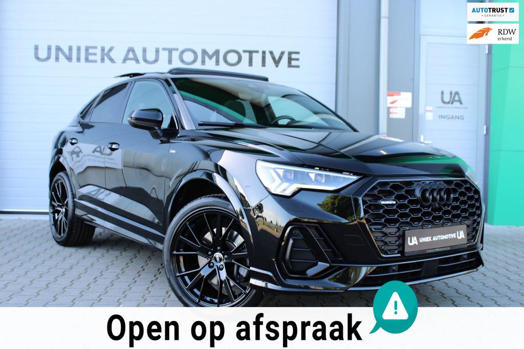 Audi Q3 Sportback 45 TFSI QUATTRO S EDITION | ELEKTR. TREKHA, Auto's, Audi, Zwart, 4 cilinders, 1984 cc, Zwart
