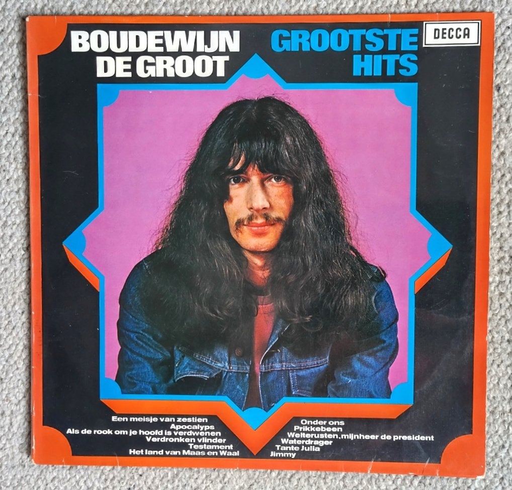 Boudewijn De Groot – Grootste Hits 12 nrs LP 1974 ZGAN, LP, Complilatie, Ophalen of Verzenden, Zo goed als nieuw