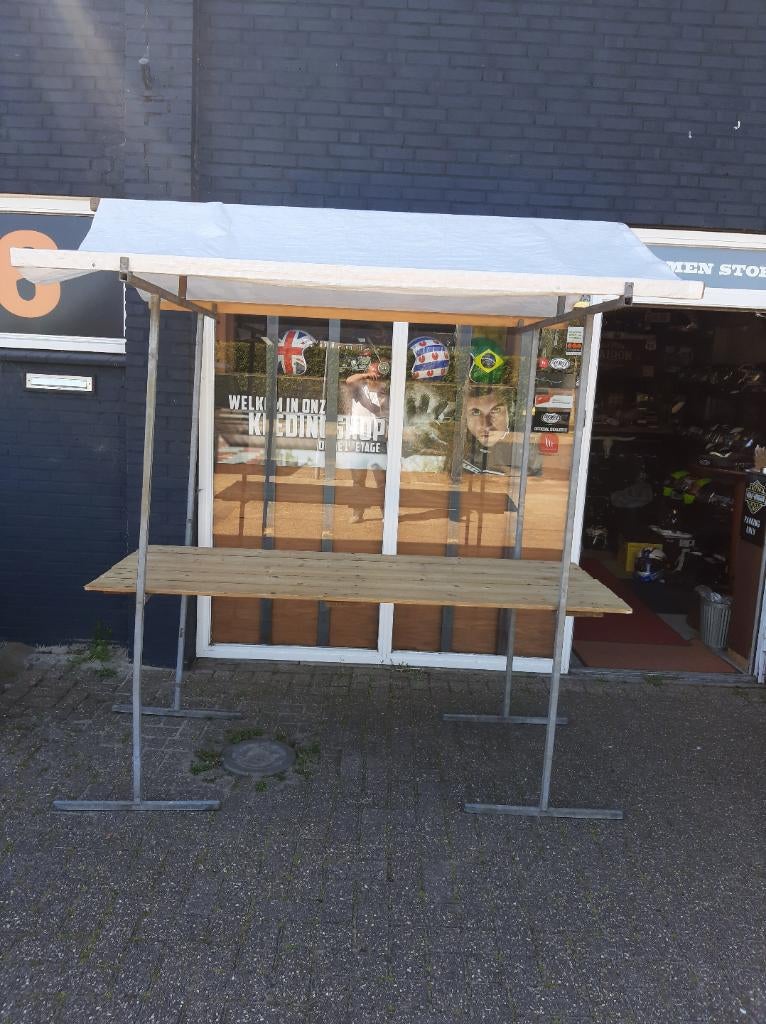 Marktkraam 197 cm breed markt kraam € 80,00, Diversen, Rommelmarktspullen, Ophalen, Helmen Store, 06-51941417, Pascalstraat 6 1704 Heerhugowaard