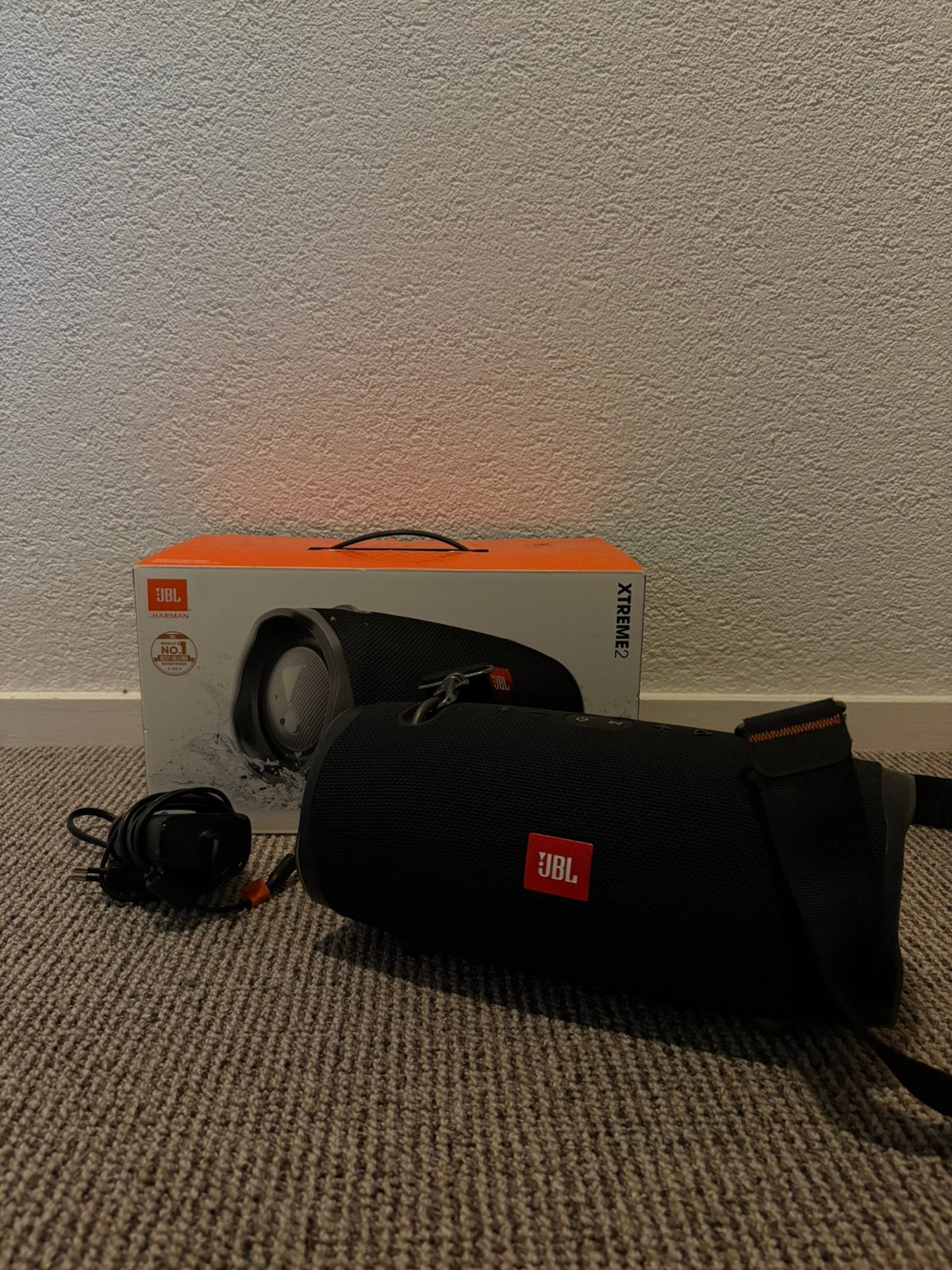 JBL Xtreme 2 (ZGAN, helemaal compleet), Ophalen of Verzenden, Zo goed als nieuw, Minder dan 60 watt, JBL