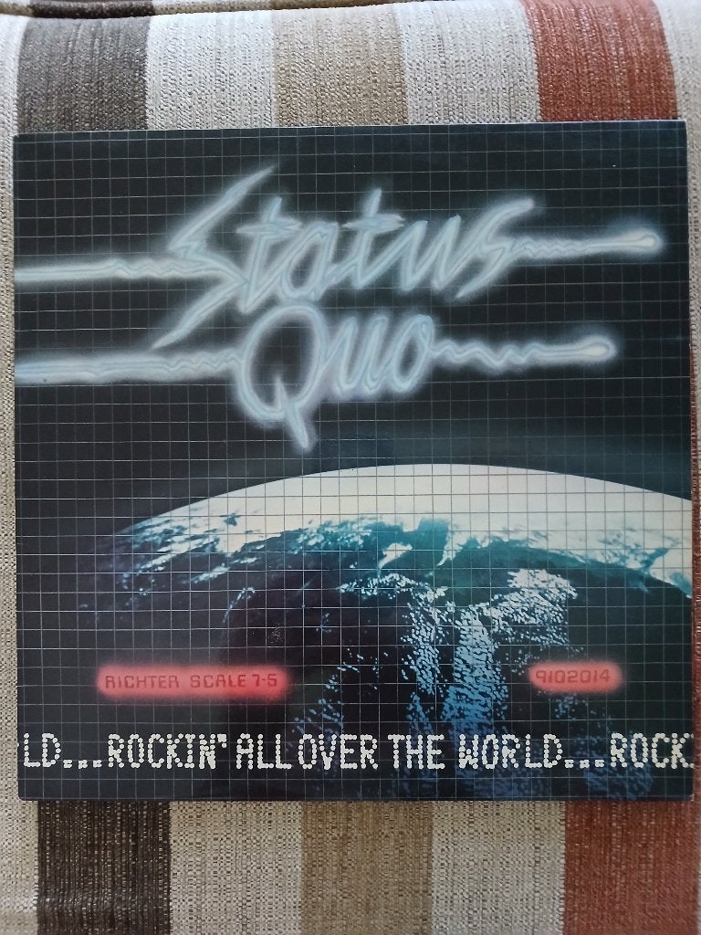 status quo-rockin`all over the world  LP, Verzenden, Inclusief binnenhoes, 12 inch, Poprock