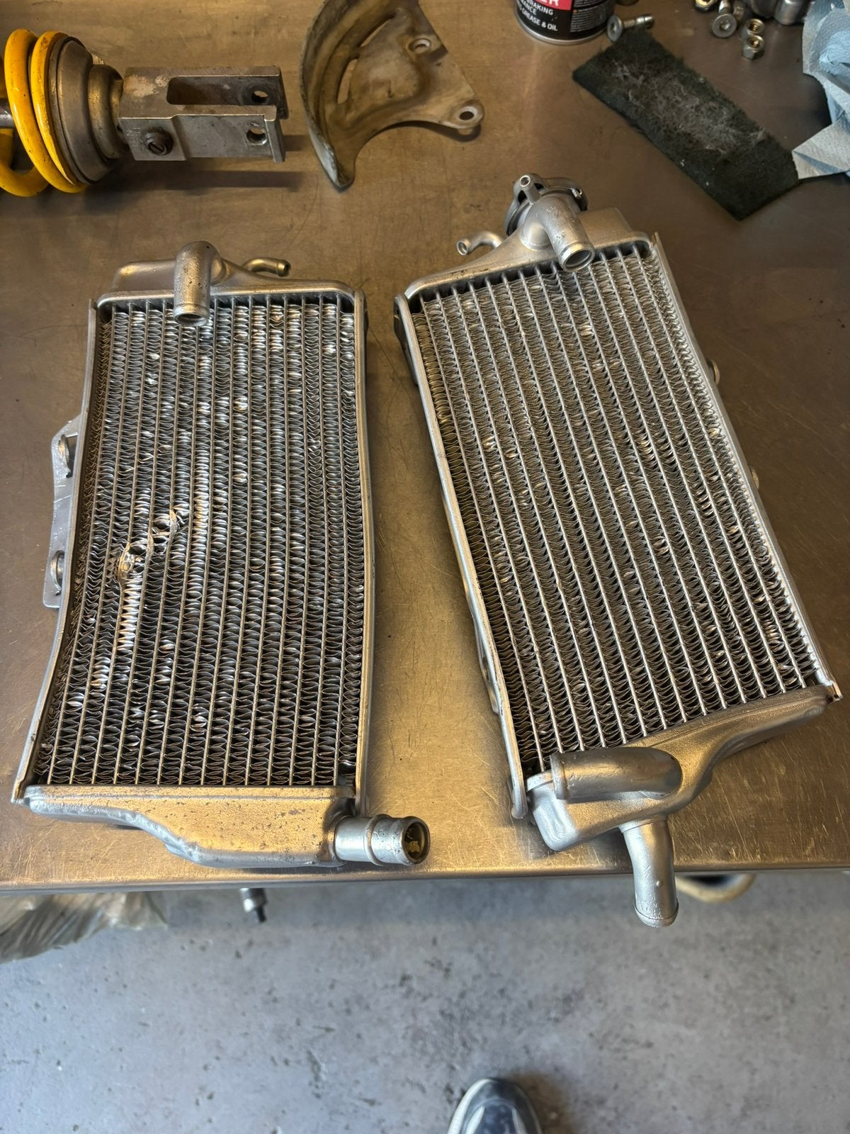 Honda cr 250 radiatoren bj 2004 oem, Motoren, Ophalen of Verzenden