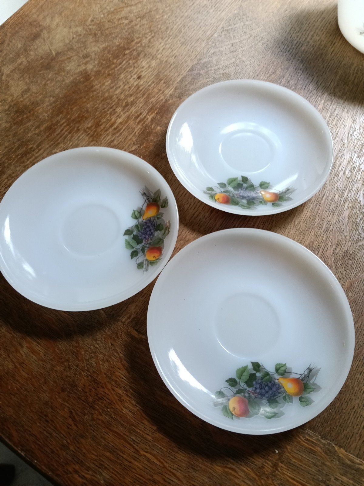 Vintage Arcopal France Fruits de France servies, Ophalen of Verzenden