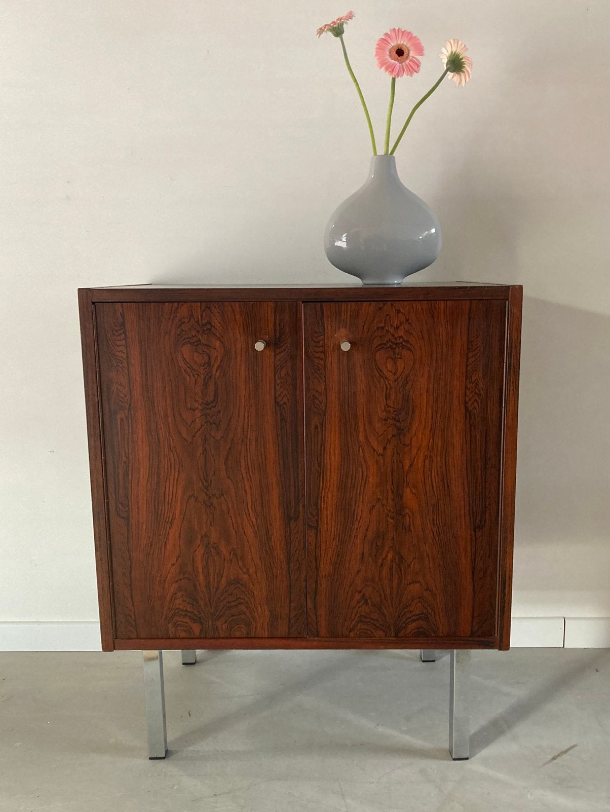 Midcentury vintage palissander kastje, Huis en Inrichting, Kasten | Ladekasten, Ophalen, Gebruikt, Teakhout, 50 tot 100 cm