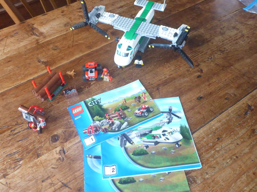 Lego 60021 City Cargo Heliplane Hefschroef Vrachtvliegtuig, City, Lego, Ophalen of Verzenden, Complete set
