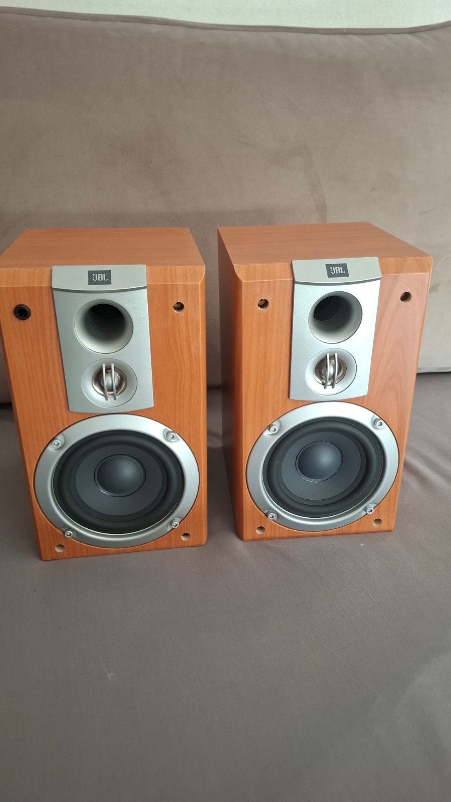 JBL SCS-178 SAT Boekenplank Luidsprekers (set van 2), Gebruikt, JBL, Ophalen of Verzenden, Geschikt voor surround/home cinema