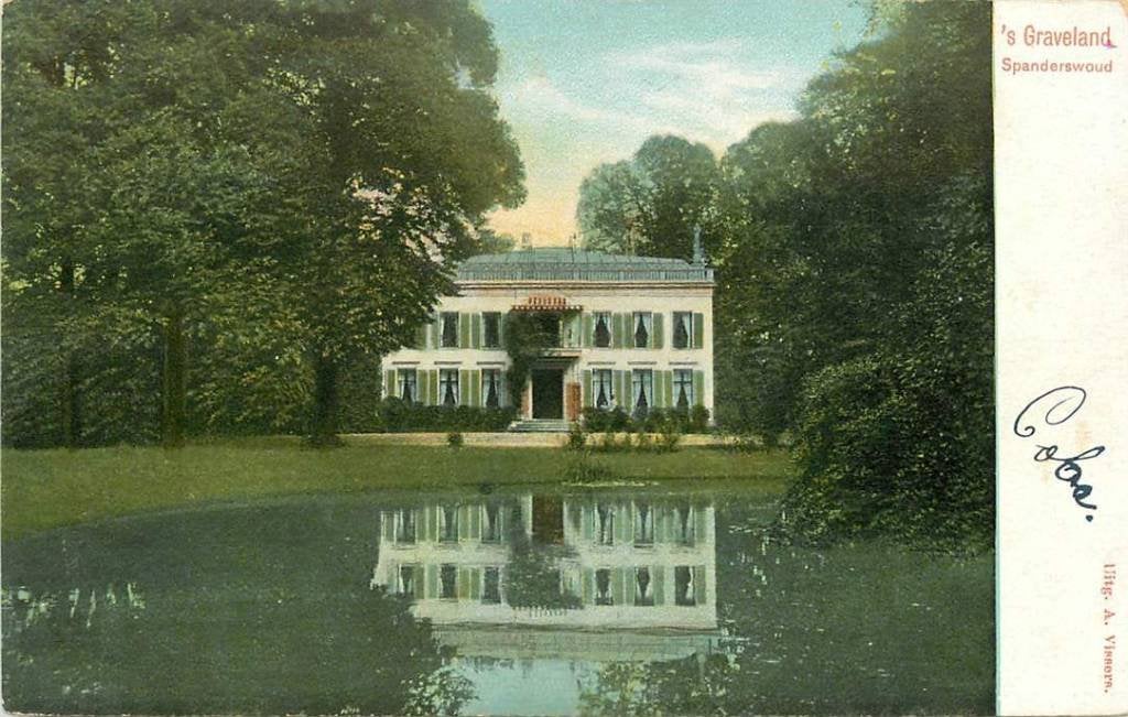 381-148-027 s Graveland Spanderswoud, Verzenden, Voor 1920, Noord-Holland