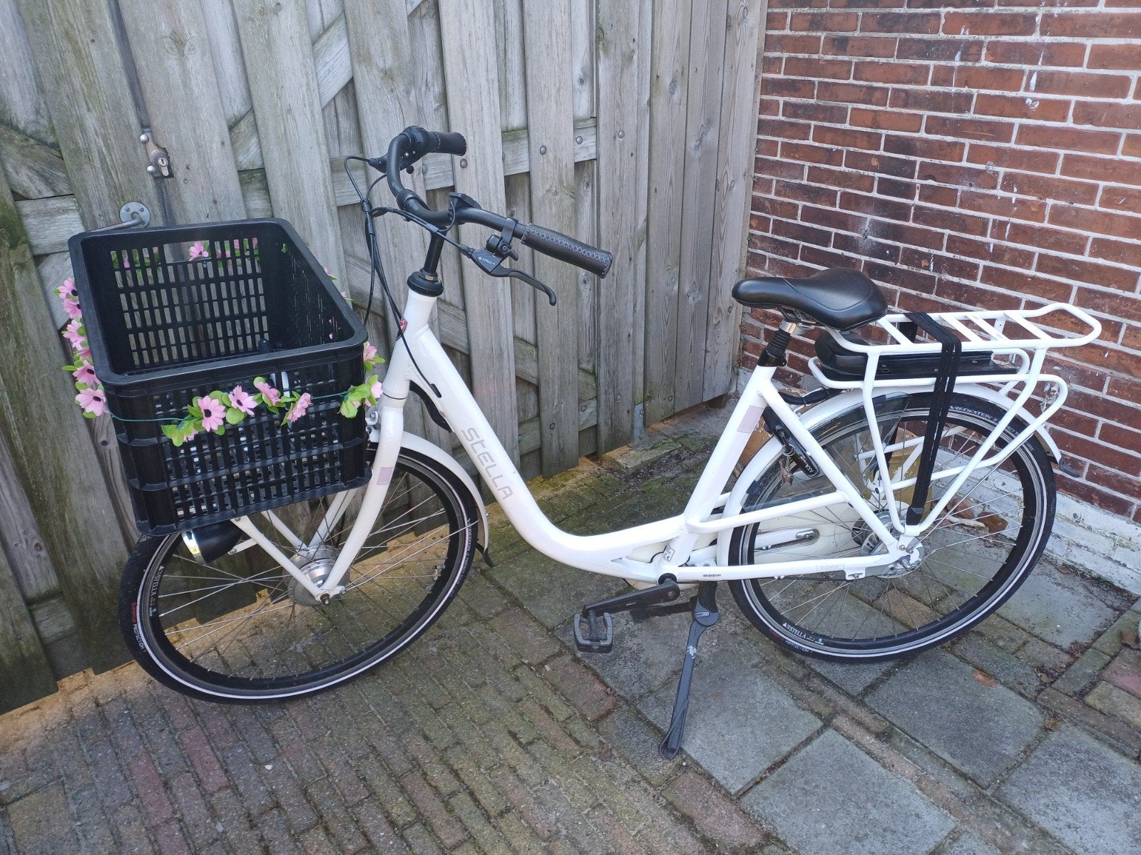 Electrische moederfiets Stella - damesfiets, 53 tot 56 cm, Ophalen, Overige merken