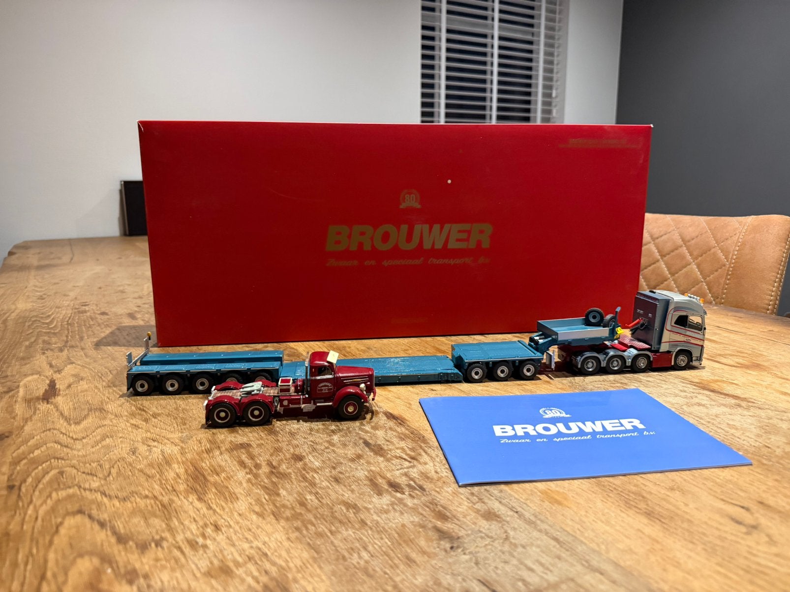 Brouwer IMC Volvo 3 bed 5 en scania met originele verpakking, Ophalen of Verzenden, Zo goed als nieuw, Bus of Vrachtwagen, Overige merken