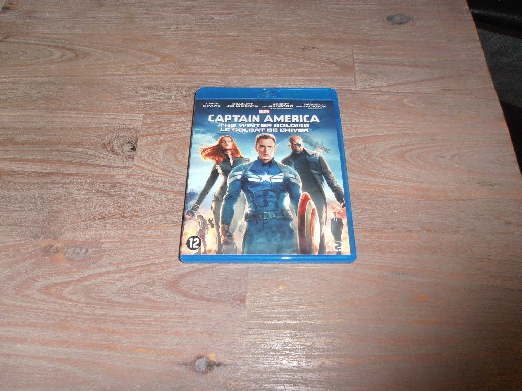Captain America: The Winter Soldier Blu-ray, Engels, Nederlands, Film, Actie