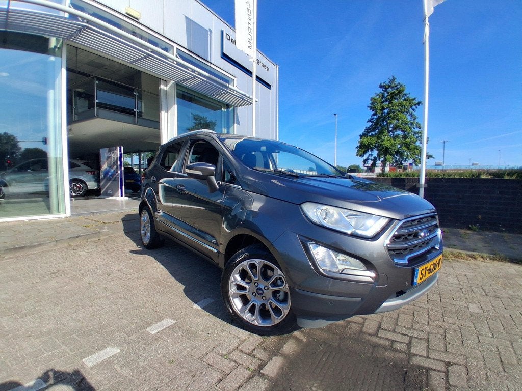 Ford EcoSport 1.0 EcoBoost Titanium Trekhaak/Achteruitrijcam, Auto's, Ford, Voorwielaandrijving, 125 pk, Gebruikt, Ecosport