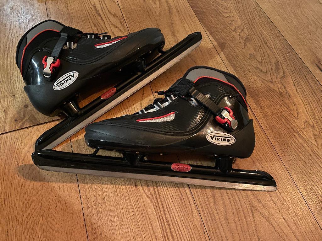 Viking unlimited slider noren, Sport en Fitness, Schaatsen, Ophalen, Viking, Zo goed als nieuw, Noren