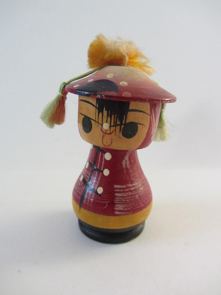 vintage japanse kokeshi pop (345), Antiek en Kunst, Ophalen of Verzenden
