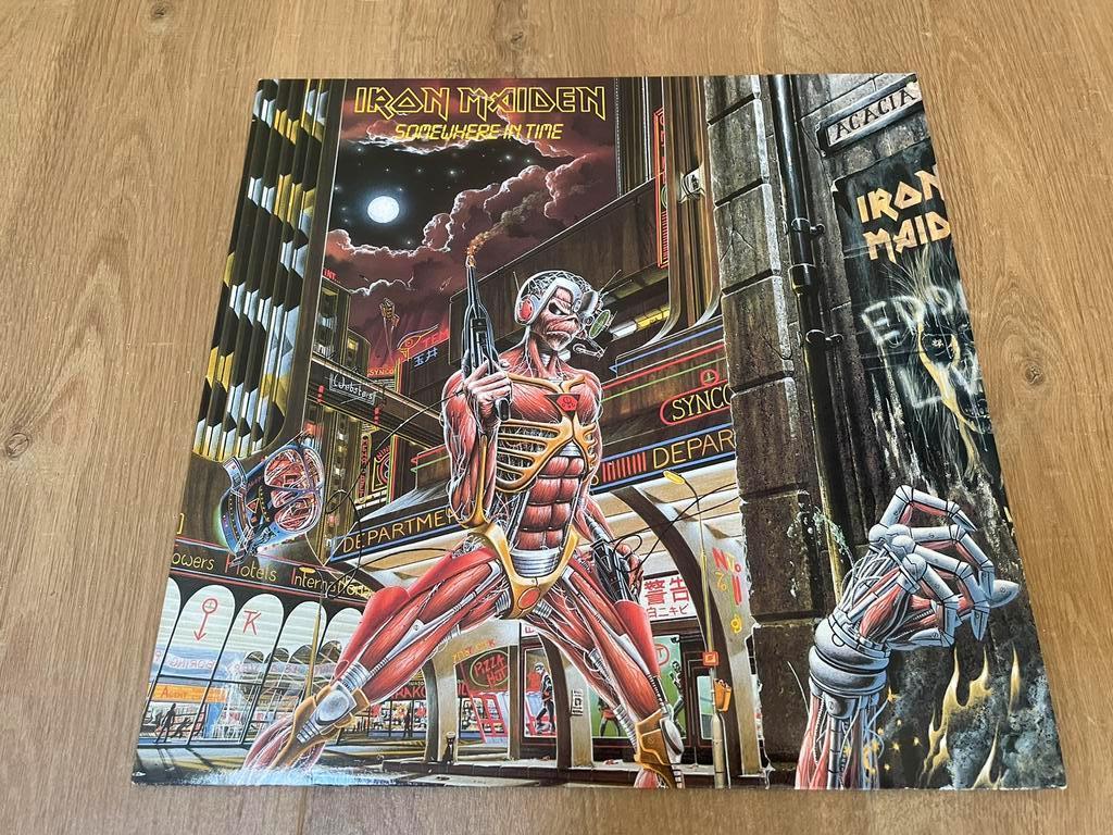 Iron Maiden - Somewhere in Time, Ophalen of Verzenden, Zo goed als nieuw