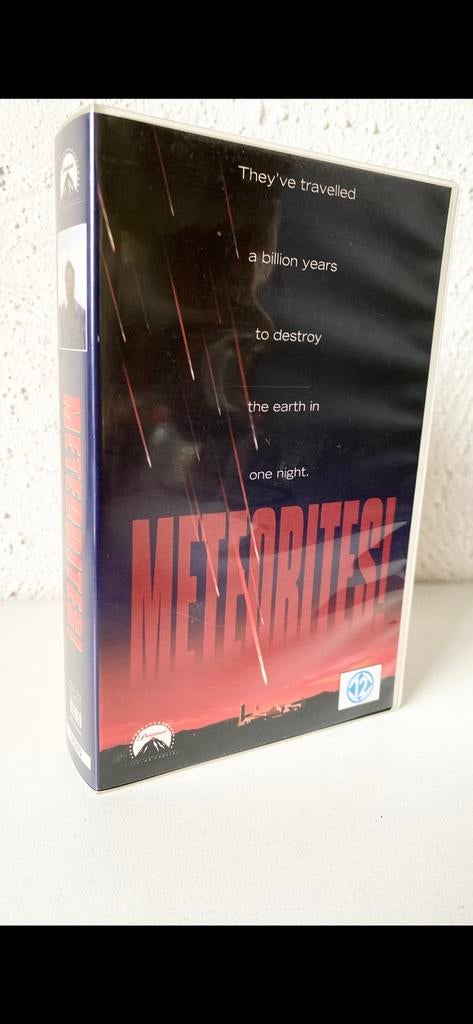 VHS:  ‘METEORITES’  (1998), Vanaf 12 jaar, Ophalen of Verzenden, Zo goed als nieuw, Actie en Avontuur