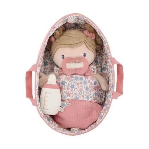 Nieuw Little Dutch babypop rosa in reismandje, The River House, Info@theriverhouse.nl, Nieuw, Ophalen of Verzenden
